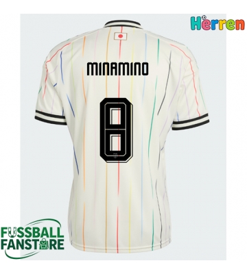 Japan Takumi Minamino #8 Replik Auswärtstrikot WM 2026 Kurzarm